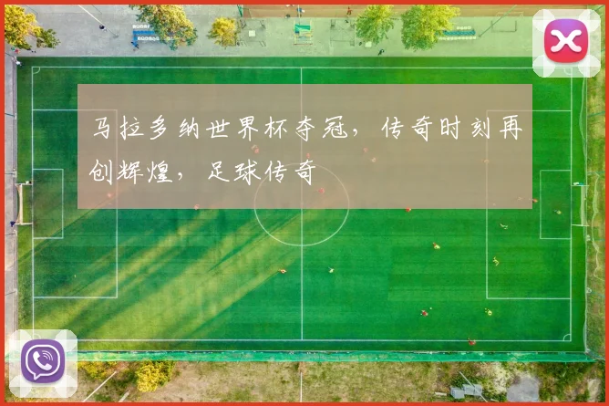 马拉多纳世界杯夺冠，传奇时刻再创辉煌，足球传奇
